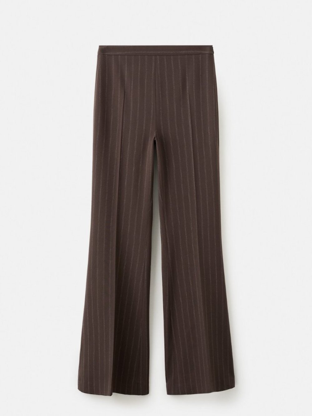 Pinstripe suit trousers